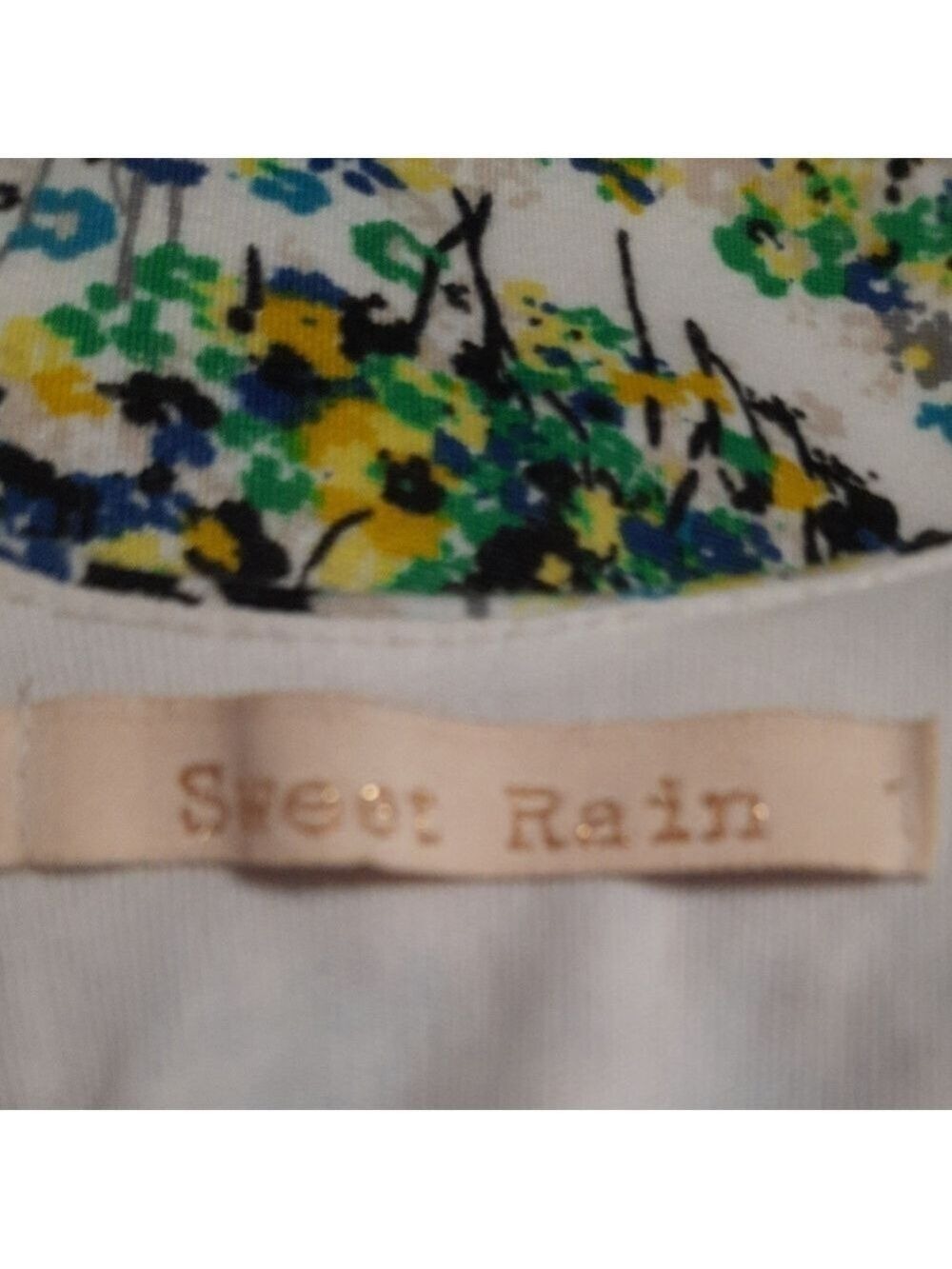 Sweet Rain Floral Dress Small Sleeveless - Picture 4 of 4